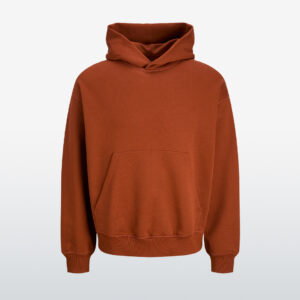 Brownish Red wholesale oversized hoodie